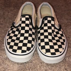Vans Women's Checkerboard Slip-On Shoes
